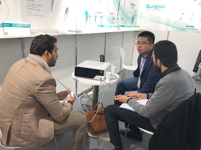 Trocar desechable de tipo Hasson de 12 mm con certificación CE para cirugía laparoscópica cirugía médica 8