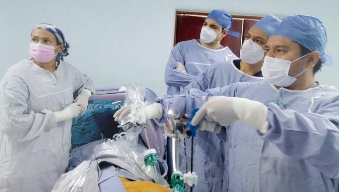 Trocar óptico y cánula desechables estériles para cirugía laparoscópica 5