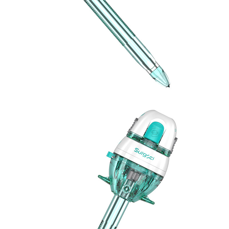 Surgsci Medical Ltd. Certificado por el CE de punta óptica Laparoscópicos desechables Trocars para cirugías de laparoscopia