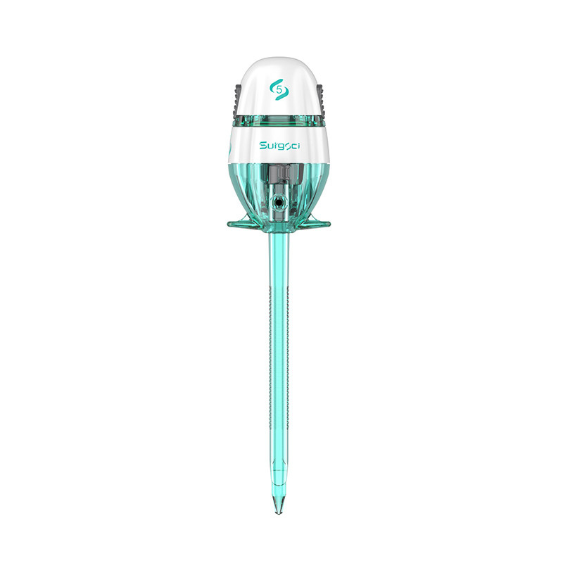 5*100mm Trocar desechable estéril sin cuchilla para cirugía torácica tipo Easypass Surgsci
