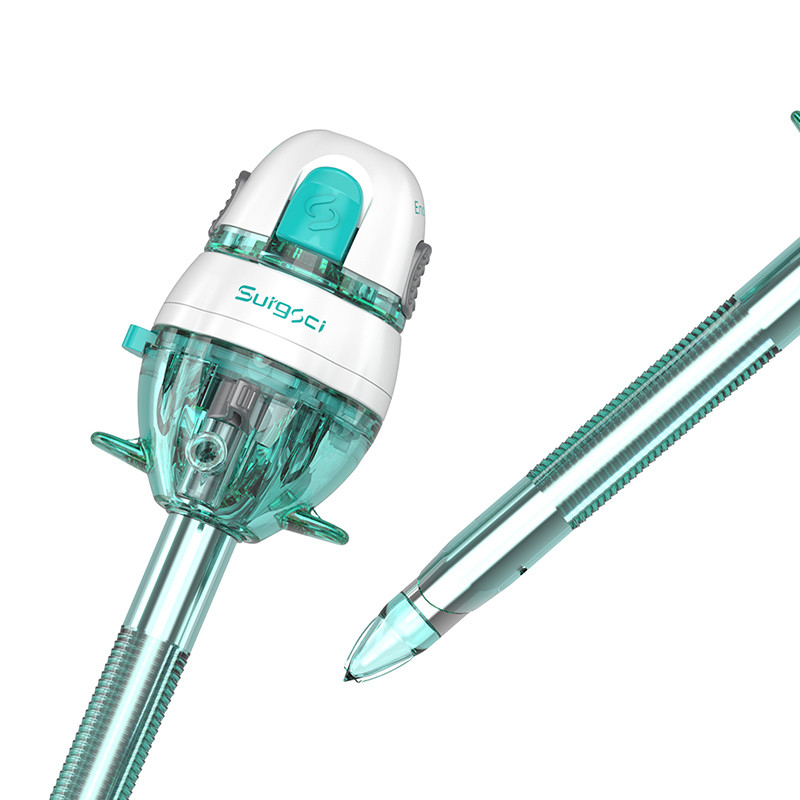 Trocar óptico y cánula desechables estériles para cirugía laparoscópica