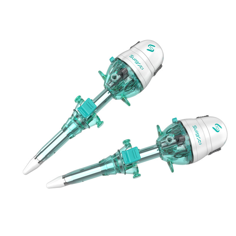 Trocar de tipo Hasson de 12 mm y cánula para cirugía abdominal
