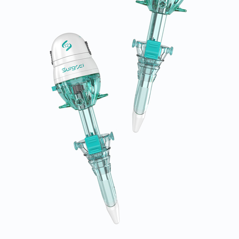 Trocar tipo Hasson Laparoscópico Trocar de punta contundente Trocar desechable 12 mm Hasson Trocar
